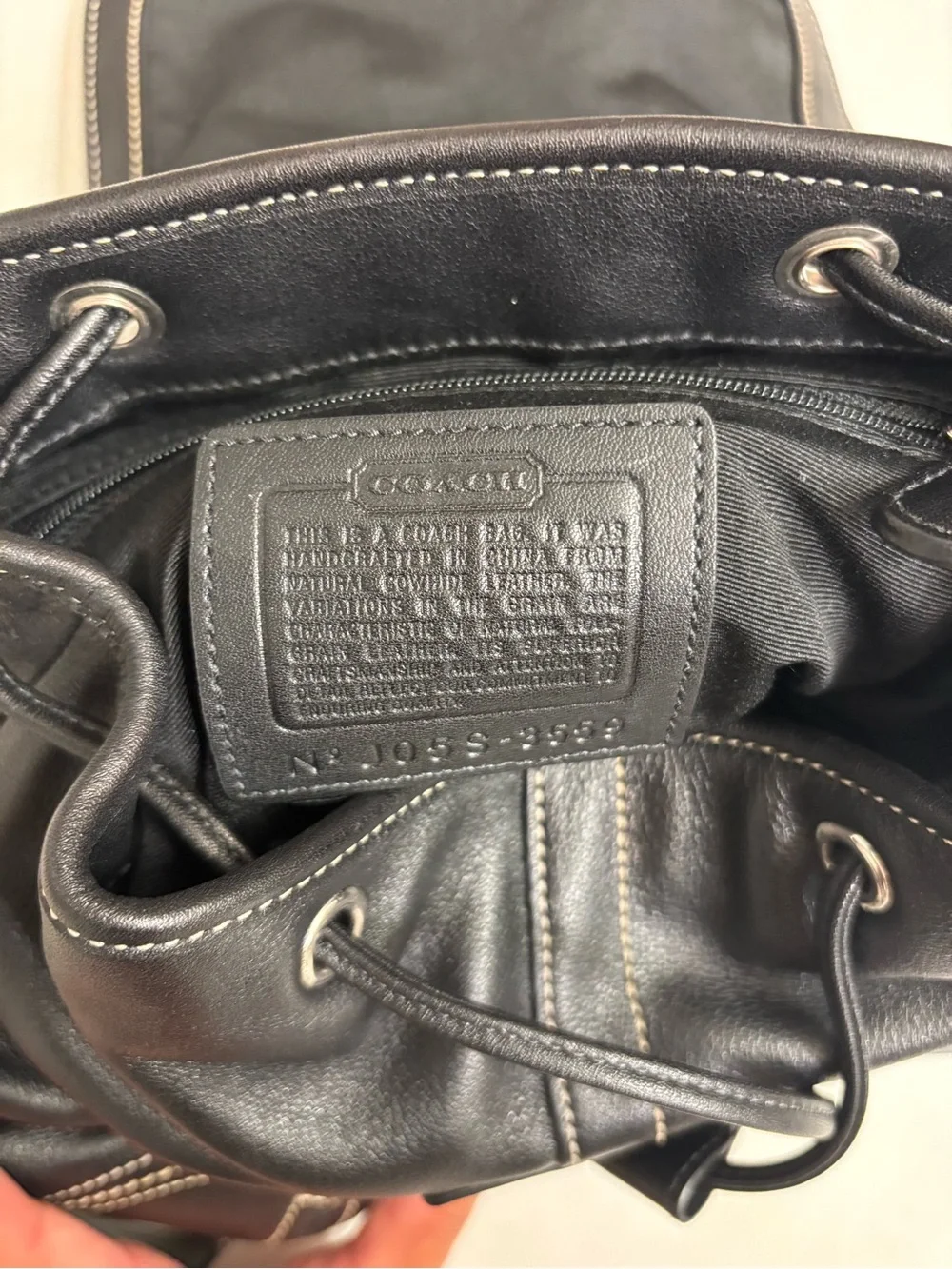 Vintage Coach Leather Bag Authentic